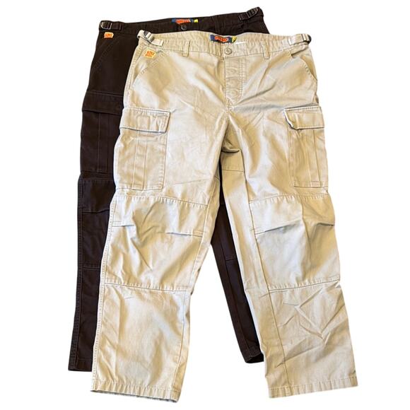 Empyre Men's Relaxed Fit Cargo Skater Pant Bundle Size 34 - Picture 1 of 11